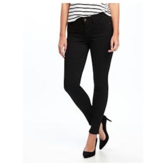 NEW! Mossimo Women's Black Mid-Rise Skinny 12 SHORT - Picture 1 of 5